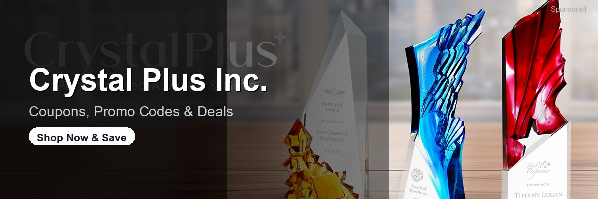 Crystal Plus Inc. coupons and deals