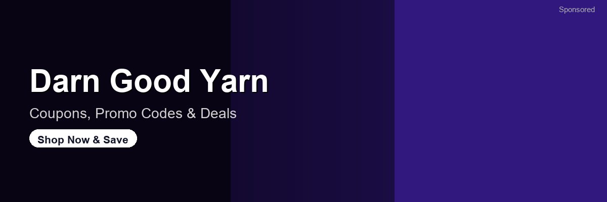 Darn Good Yarn coupons and deals