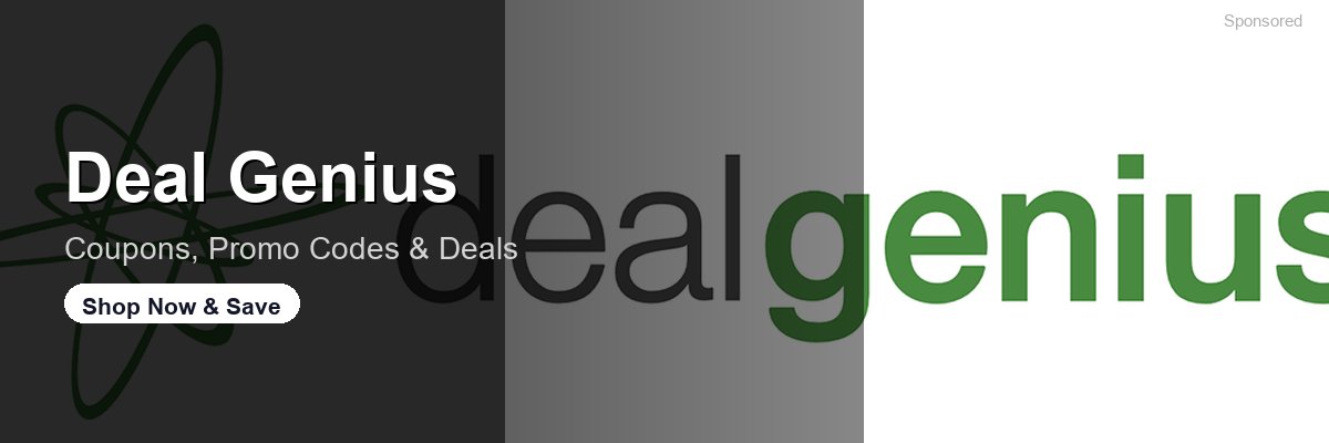 Deal Genius coupons and deals