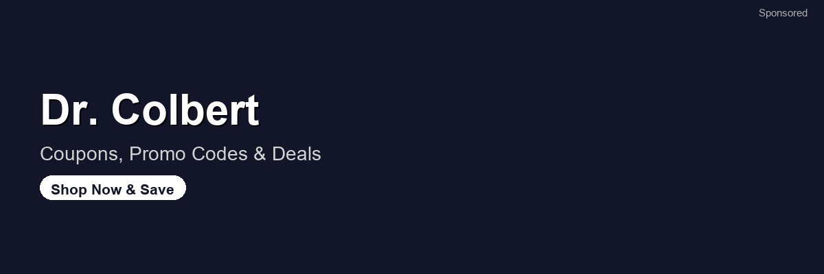 Dr. Colbert coupons and deals
