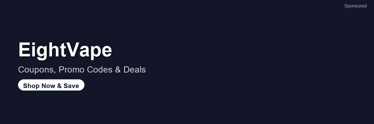 EightVape coupons and deals