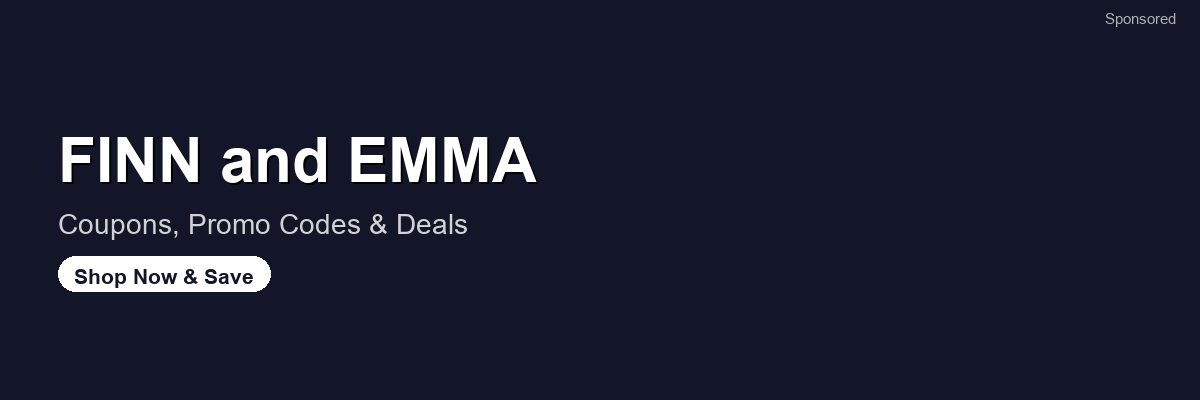 FINN and EMMA coupons and deals