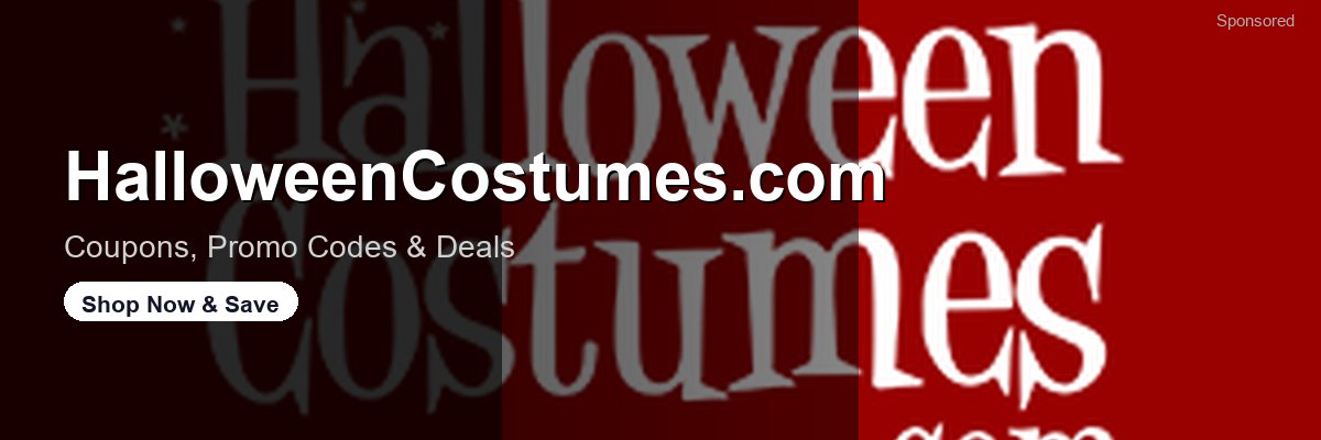 HalloweenCostumes.com coupons and deals