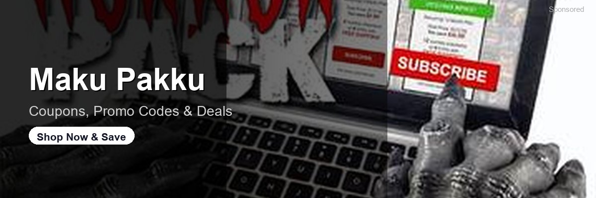 Maku Pakku coupons and deals