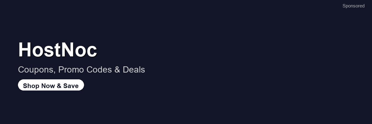 HostNoc coupons and deals