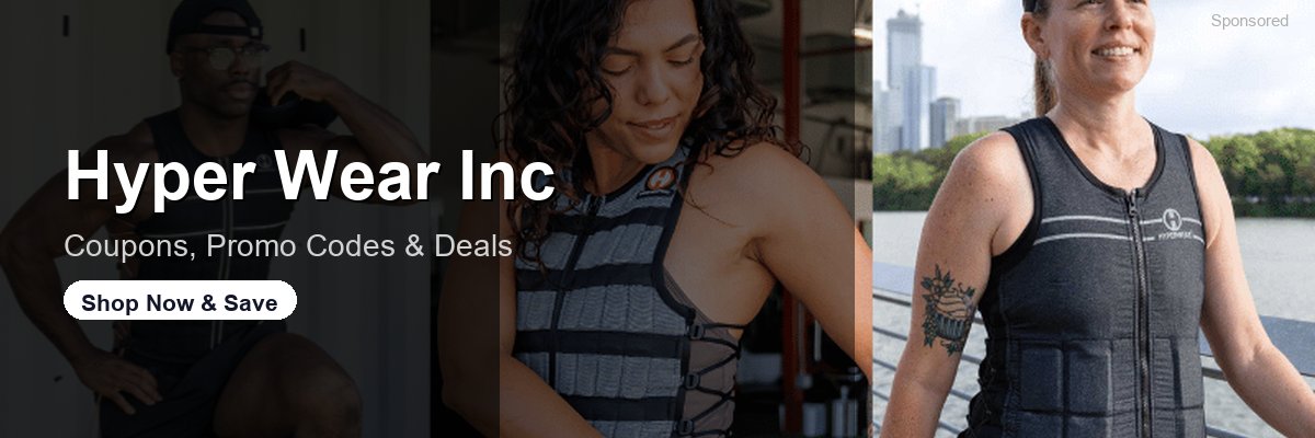 Hyper Wear Inc coupons and deals