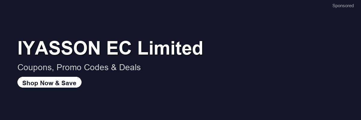 IYASSON EC Limited coupons and deals