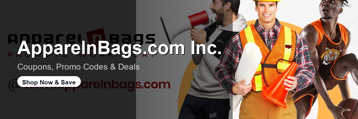 ApparelnBags.com Inc. coupons and deals