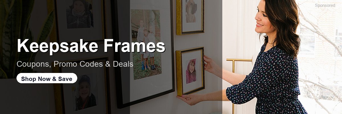 Keepsake Frames coupons and deals