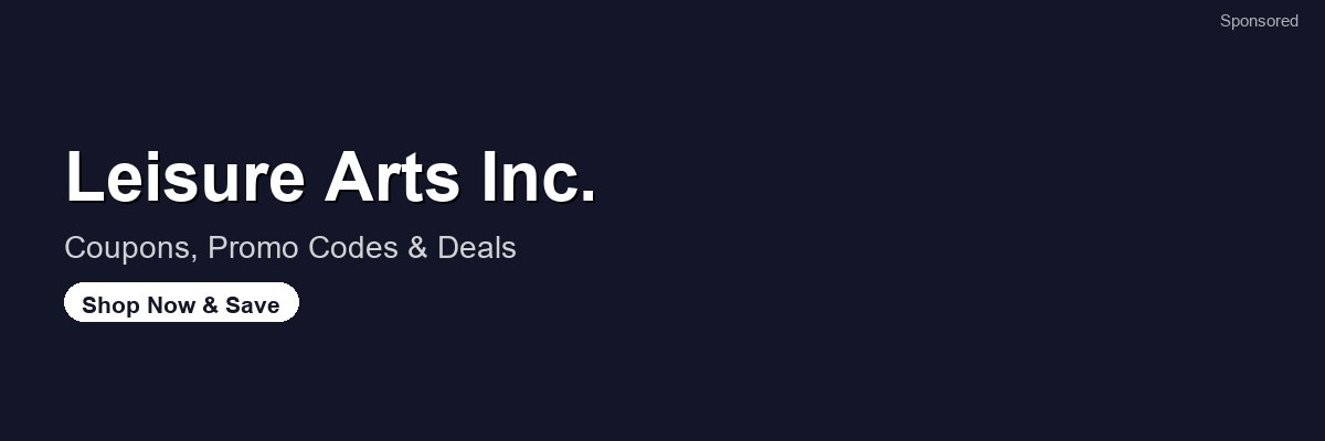 Leisure Arts Inc. coupons and deals