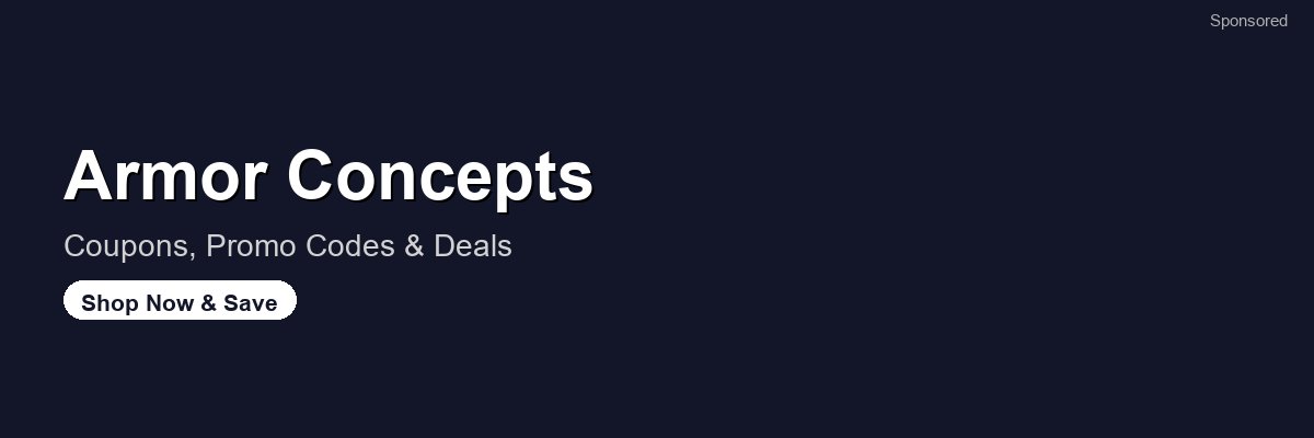 Armor Concepts coupons and deals