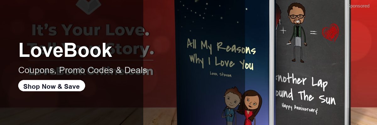 LoveBook coupons and deals