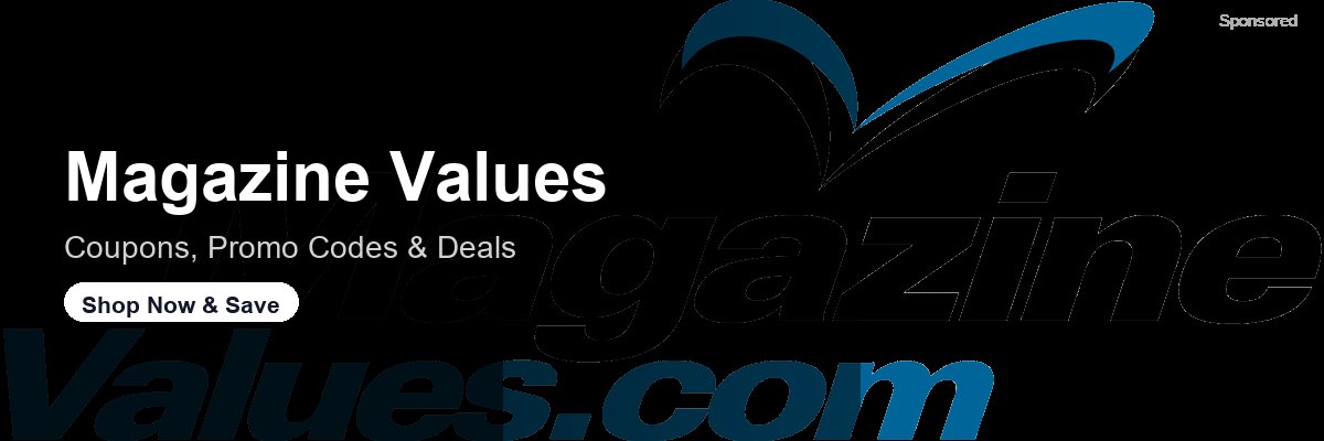 Magazine Values coupons and deals