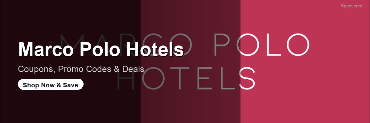 Marco Polo Hotels coupons and deals