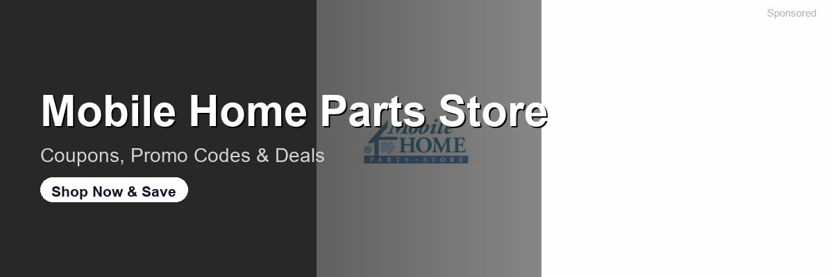 Mobile Home Parts Store coupons and deals