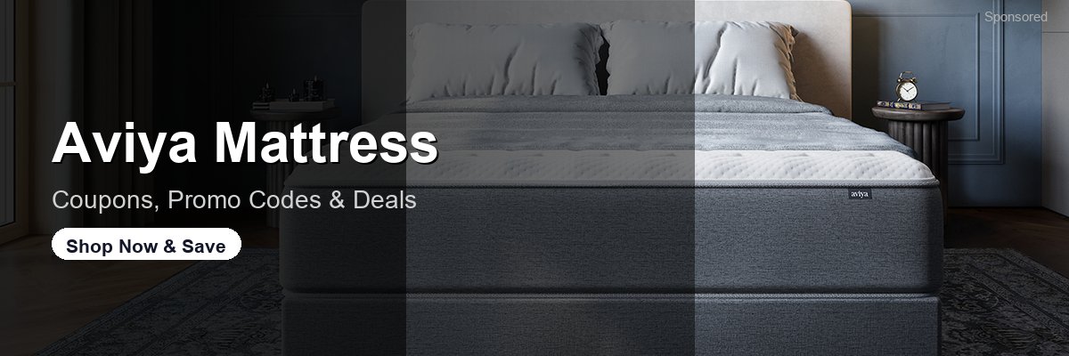 Aviya Mattress coupons and deals