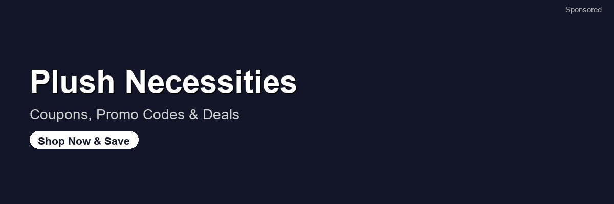 Plush Necessities coupons and deals