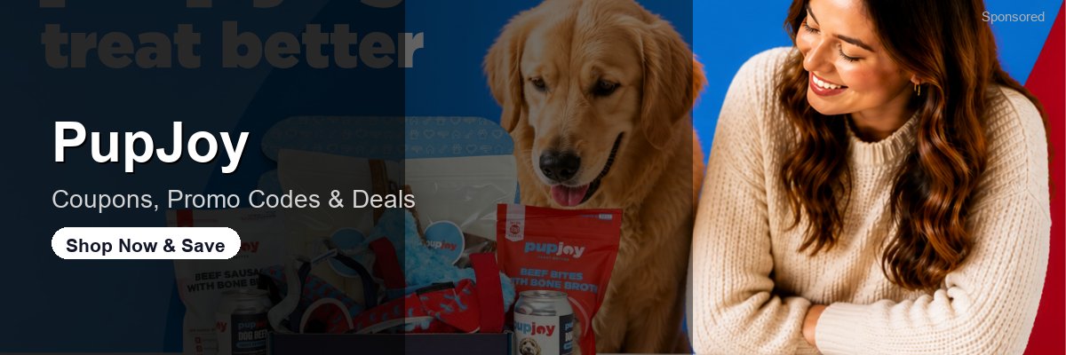 PupJoy coupons and deals