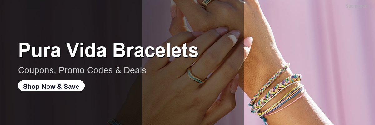 Pura Vida Bracelets coupons and deals