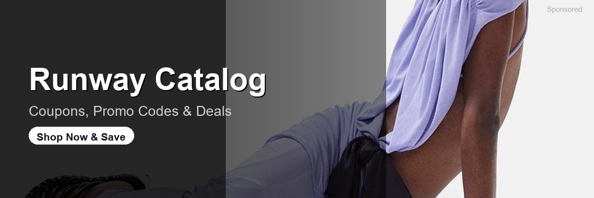 Runway Catalog coupons and deals