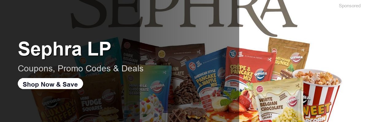 Sephra LP coupons and deals