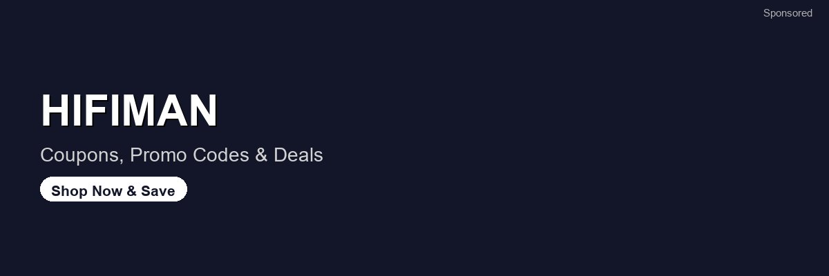 HIFIMAN coupons and deals