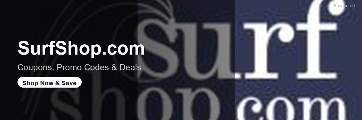 SurfShop.com coupons and deals