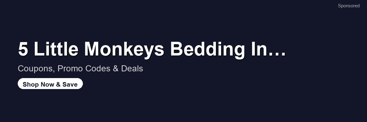 5 Little Monkeys Bedding Inc. coupons and deals
