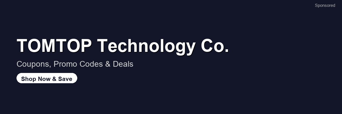 TOMTOP Technology Co. coupons and deals