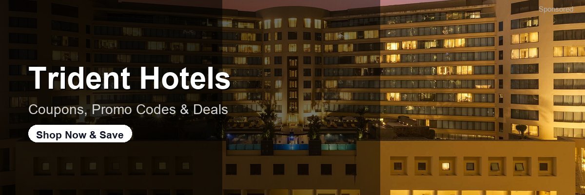 Trident Hotels coupons and deals