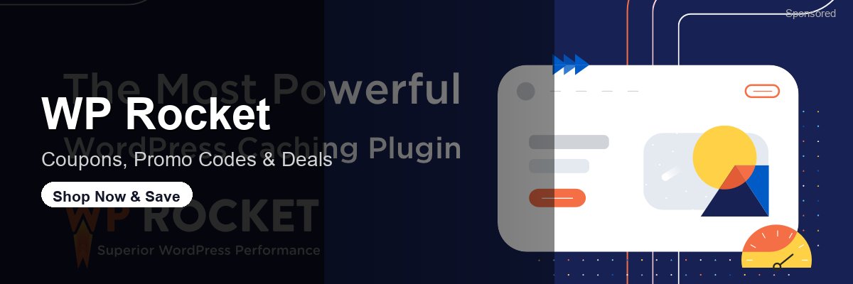 WP Rocket coupons and deals