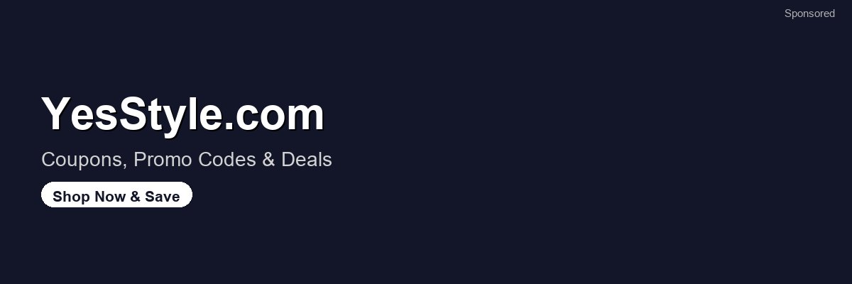 YesStyle.com coupons and deals
