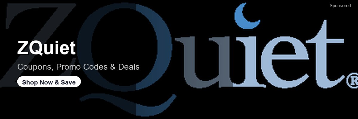 ZQuiet coupons and deals