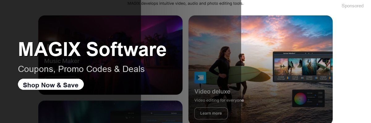 MAGIX Software coupons and deals