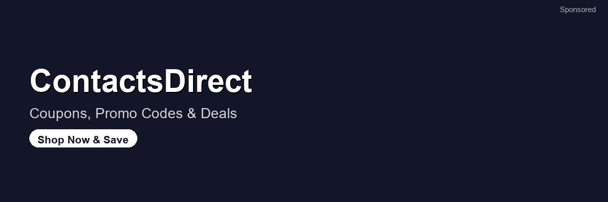 ContactsDirect coupons and deals