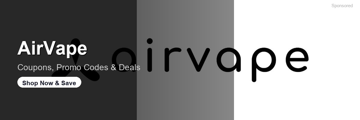 AirVape coupons and deals