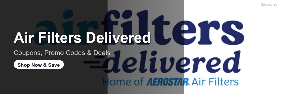 Air Filters Delivered coupons and deals