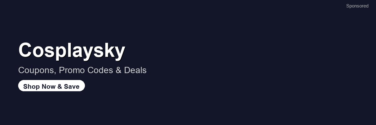 Cosplaysky coupons and deals