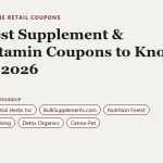 Best Supplement & Vitamin Coupons to Know in 2026