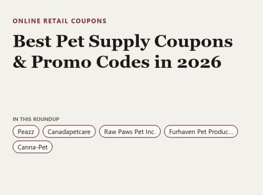 Best Pet Supply Coupons & Promo Codes in 2026