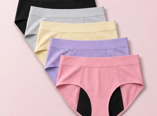 EverLeakProof full coverage leakproof underwear in five colors