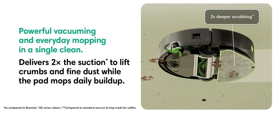 iRobot Roomba robot vacuum and mop
