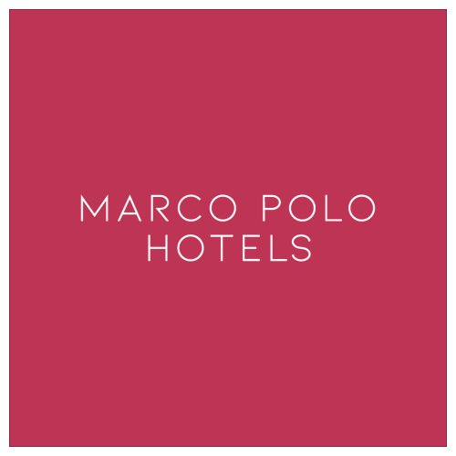 Marco Polo Hotels products