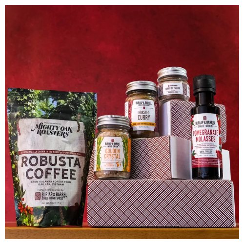 Burlap and Barrel products